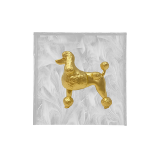 Poodle Cocktail Napkin Box