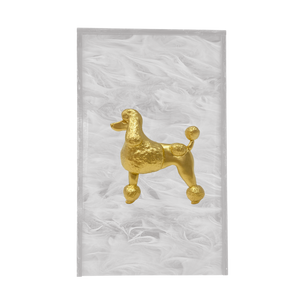 Poodle Guest Towel Box
