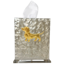 Load image into Gallery viewer, Dachshund Boutique Tissue Box Cover
