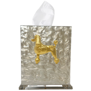Poodle Boutique Tissue Box Cover