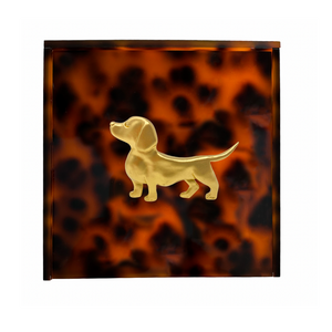 Dachshund Cocktail Napkin Box