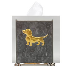 Load image into Gallery viewer, Dachshund Boutique Tissue Box Cover
