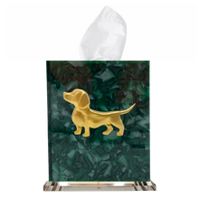 Load image into Gallery viewer, Dachshund Boutique Tissue Box Cover
