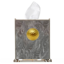 Load image into Gallery viewer, Golf Ball Boutique Tissue Box Cover
