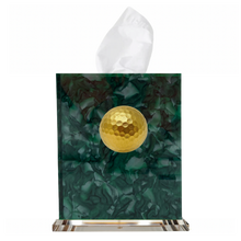 Load image into Gallery viewer, Golf Ball Boutique Tissue Box Cover
