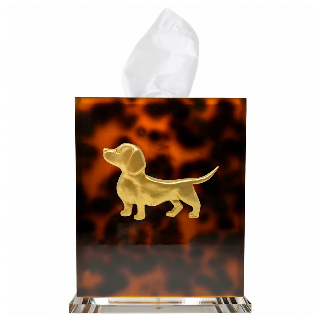 Dachshund Boutique Tissue Box Cover