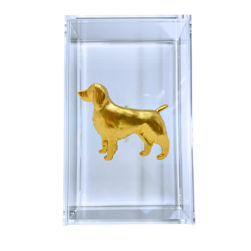 Springer Spaniel Guest Towel Box