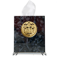 Load image into Gallery viewer, Double Dragon Boutique Tissue Box Cover
