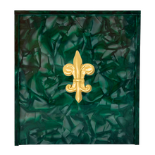 Load image into Gallery viewer, Fleur De  Lis Cocktail Napkin Box
