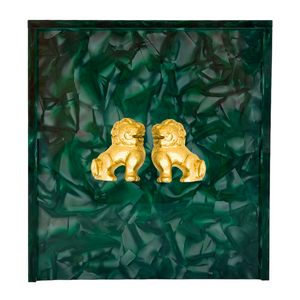 Foo Dog Cocktail Napkin Box