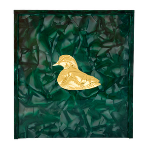 Wood Duck Cocktail Napkin Box