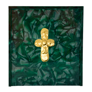 Cross Cocktail Napkin Box