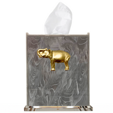 Load image into Gallery viewer, Elephant Boutique Tissue Box Cover

