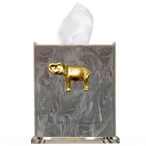 Elephant Boutique Tissue Box Cover