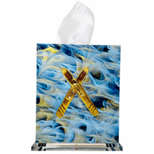 Load image into Gallery viewer, Skis  Boutique Tissue Box Cover
