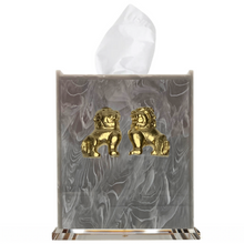 Load image into Gallery viewer, Foo Dog Boutique Tissue Box Cover
