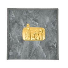 Load image into Gallery viewer, Oil Derrick Cocktail Napkin Box
