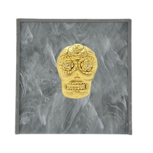 Load image into Gallery viewer, Sugar Skull Cocktail Napkin Box
