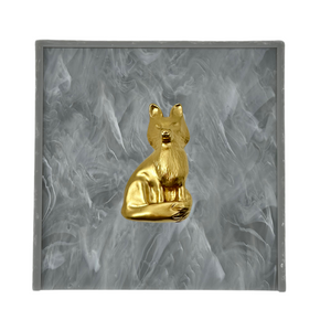 Fox Cocktail Napkin Box