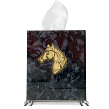 Load image into Gallery viewer, Horse Boutique Tissue Box Cover
