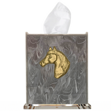 Load image into Gallery viewer, Horse Boutique Tissue Box Cover
