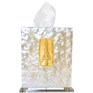 Eiffel Tower Boutique Tissue Box Cover