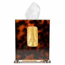 Load image into Gallery viewer, Eiffel Tower Boutique Tissue Box Cover
