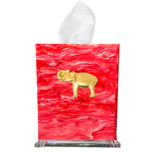 Elephant Boutique Tissue Box Cover