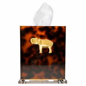 Elephant Boutique Tissue Box Cover