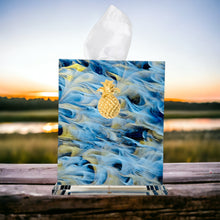 Load image into Gallery viewer, Pineapple Boutique Tissue Box Cover

