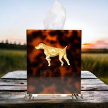 Load image into Gallery viewer, Pointer Boutique Tissue Box Cover
