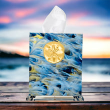 Load image into Gallery viewer, Sand Dollar Boutique Tissue Box Cover
