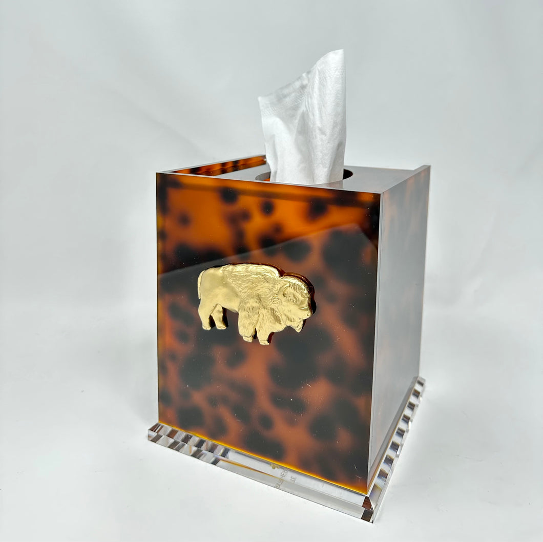 Buffalo Boutique Tissue Box Cover