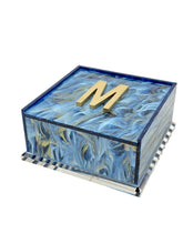 Load image into Gallery viewer, Monogram (M-Z) Cocktail Napkin Box
