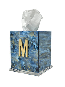 Monogram (M-Z) Boutique Tissue Box