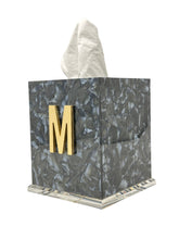 Load image into Gallery viewer, Monogram (M-Z) Boutique Tissue Box
