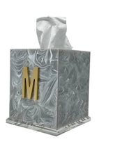 Load image into Gallery viewer, Monogram (M-Z) Boutique Tissue Box

