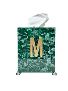 Monogram (M-Z) Boutique Tissue Box