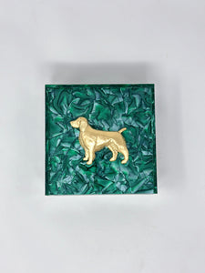 Springer Spaniel Cocktail Napkin Box