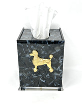 Load image into Gallery viewer, Poodle Boutique Tissue Box Cover
