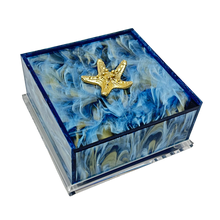Load image into Gallery viewer, Starfish Cocktail Napkin Box

