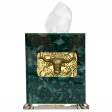 Load image into Gallery viewer, Longhorn Boutique Tissue Box Cover
