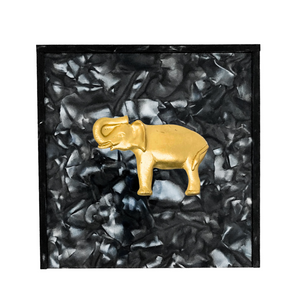 Elephant Cocktail Napkin Box