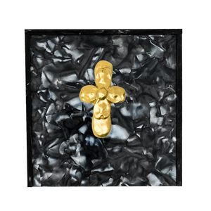 Cross Cocktail Napkin Box