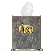 Load image into Gallery viewer, Oil Derrick Boutique Tissue Box Cover
