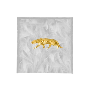 Tiger Cocktail Napkin Box