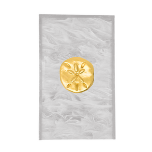 Sand Dollar Guest Towel Box
