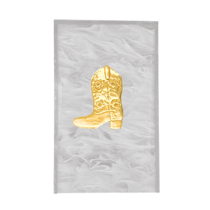 Cowgirl Boot Guest Towel Box