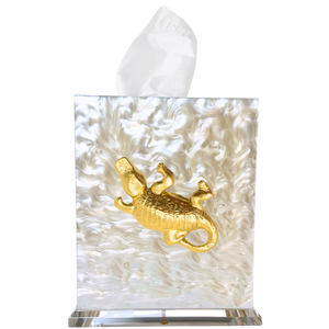 Alligator Boutique Tissue Box Cover