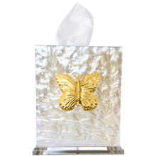 Load image into Gallery viewer, Butterfly Boutique Tissue Box Cover
